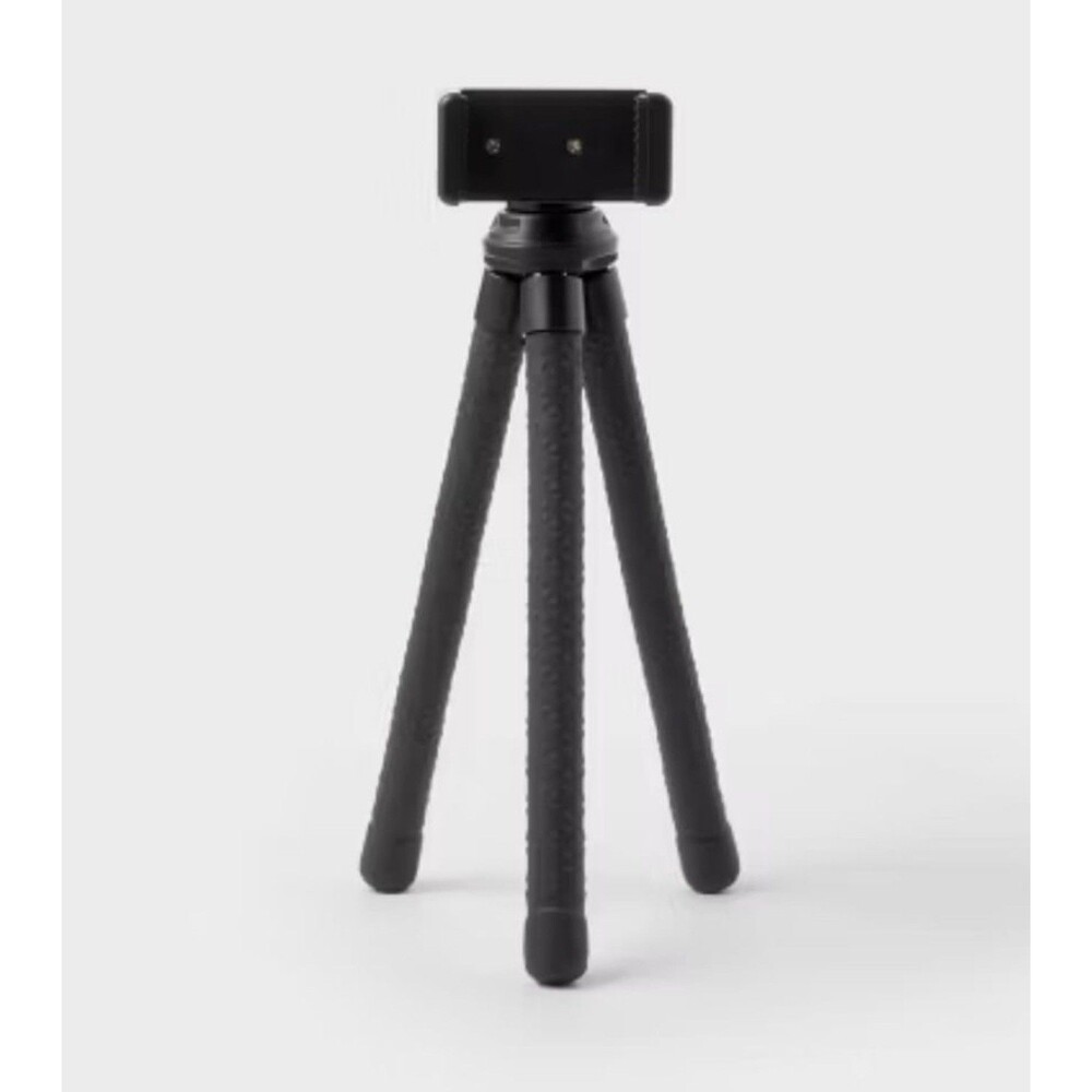 heyday™ Flexible Tripod Plastic & Aluminum Universal Phone Camera Mount NEW